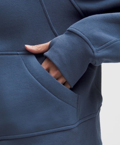 Lululemon Scuba Oversized Half-Zip Hoodie Blue Twill