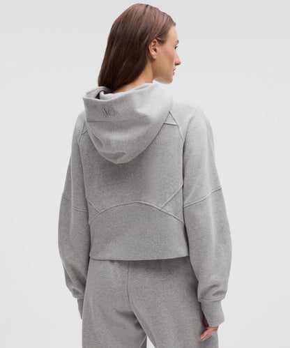 Lululemon Scuba Oversized Half-Zip Hoodie Heathered Core Medium Grey