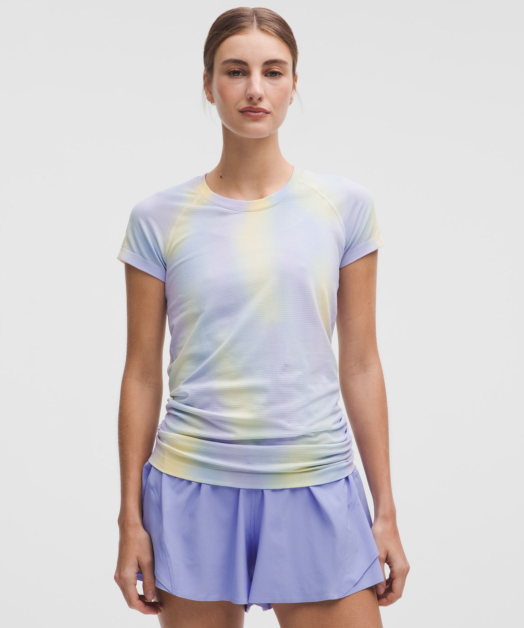 Lululemon Women's Swiftly Tech Short-Sleeve Shirt 2.0 Hip Length *Wash