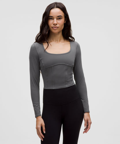 Lululemon Women's Waist-Seamed Nulu Long-Sleeve Shirt