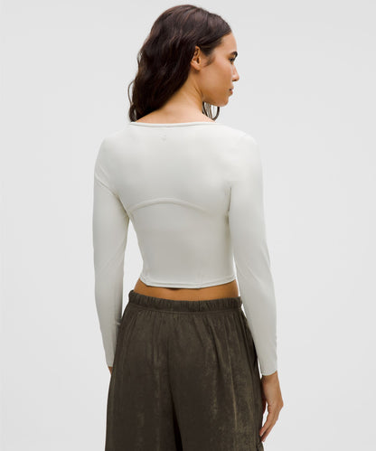 Lululemon Women's Waist-Seamed Nulu Long-Sleeve Shirt