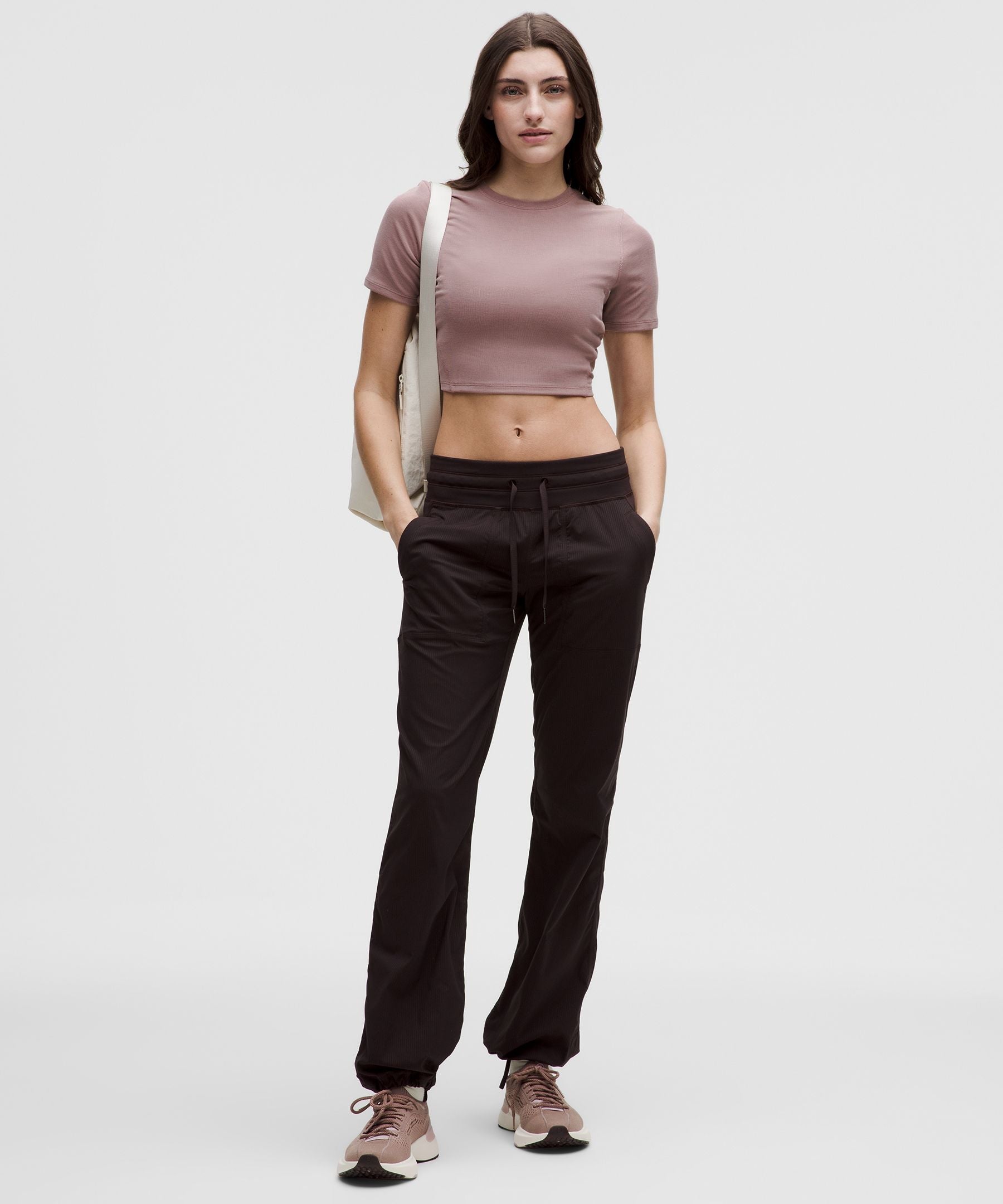 Lululemon Women's Soft Ribbed Keyhole Short-Sleeve Shirt