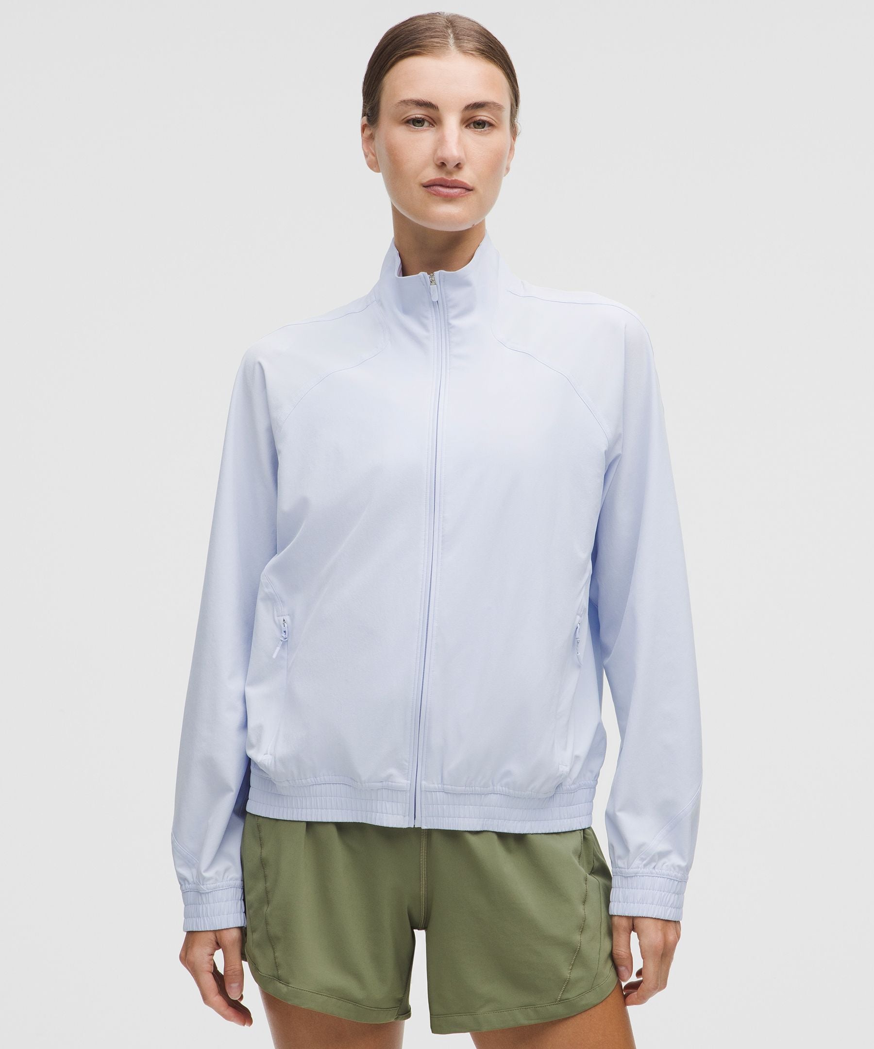 Lululemon Adapted State Track Jacket Serene Blue