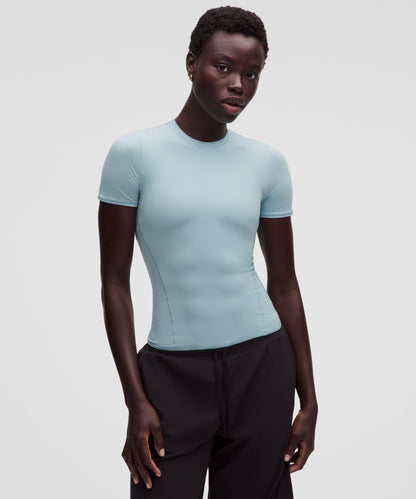 Lululemon Women's Wundermost Ultra-Soft Nulu Hip-Length Crewneck Shirt