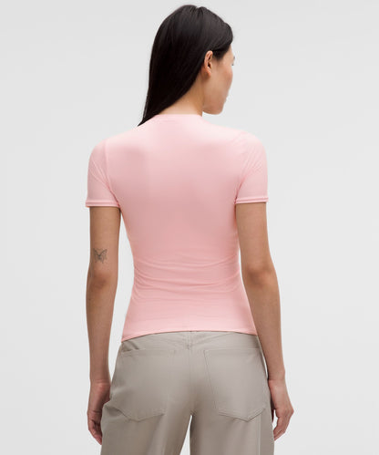 Lululemon Women's Wundermost Ultra-Soft Nulu Hip-Length Crewneck Shirt