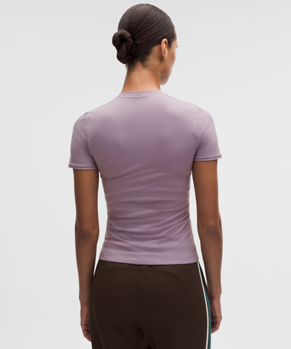Lululemon Women's Wundermost Ultra-Soft Nulu Hip-Length Crewneck Shirt