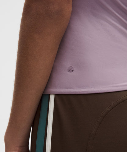 Lululemon Women's Wundermost Ultra-Soft Nulu Hip-Length Crewneck Shirt