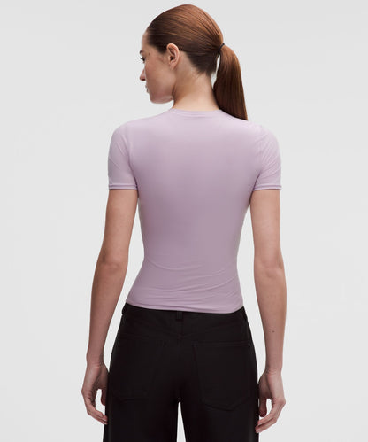 Lululemon Women's Wundermost Ultra-Soft Nulu Hip-Length Crewneck Shirt