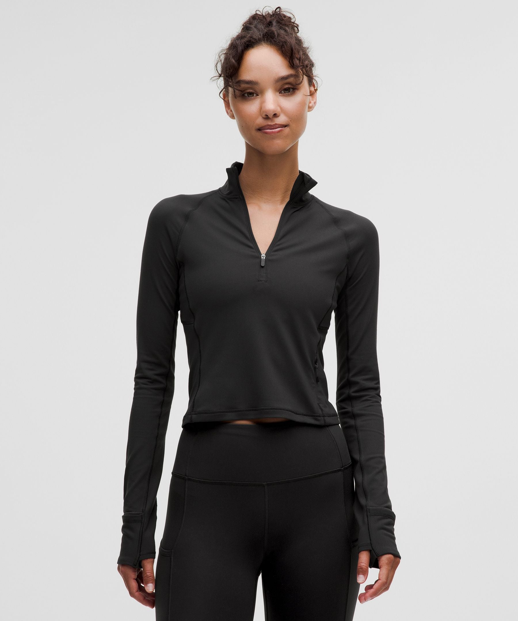Lululemon It's Rulu Cropped Half Zip *Updated