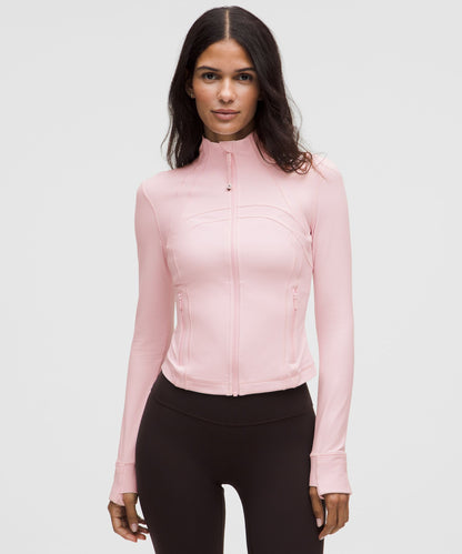 Lululemon Define Cropped Jacket *Nulu Blissful Pink