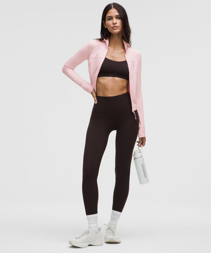 Lululemon Define Cropped Jacket *Nulu Blissful Pink
