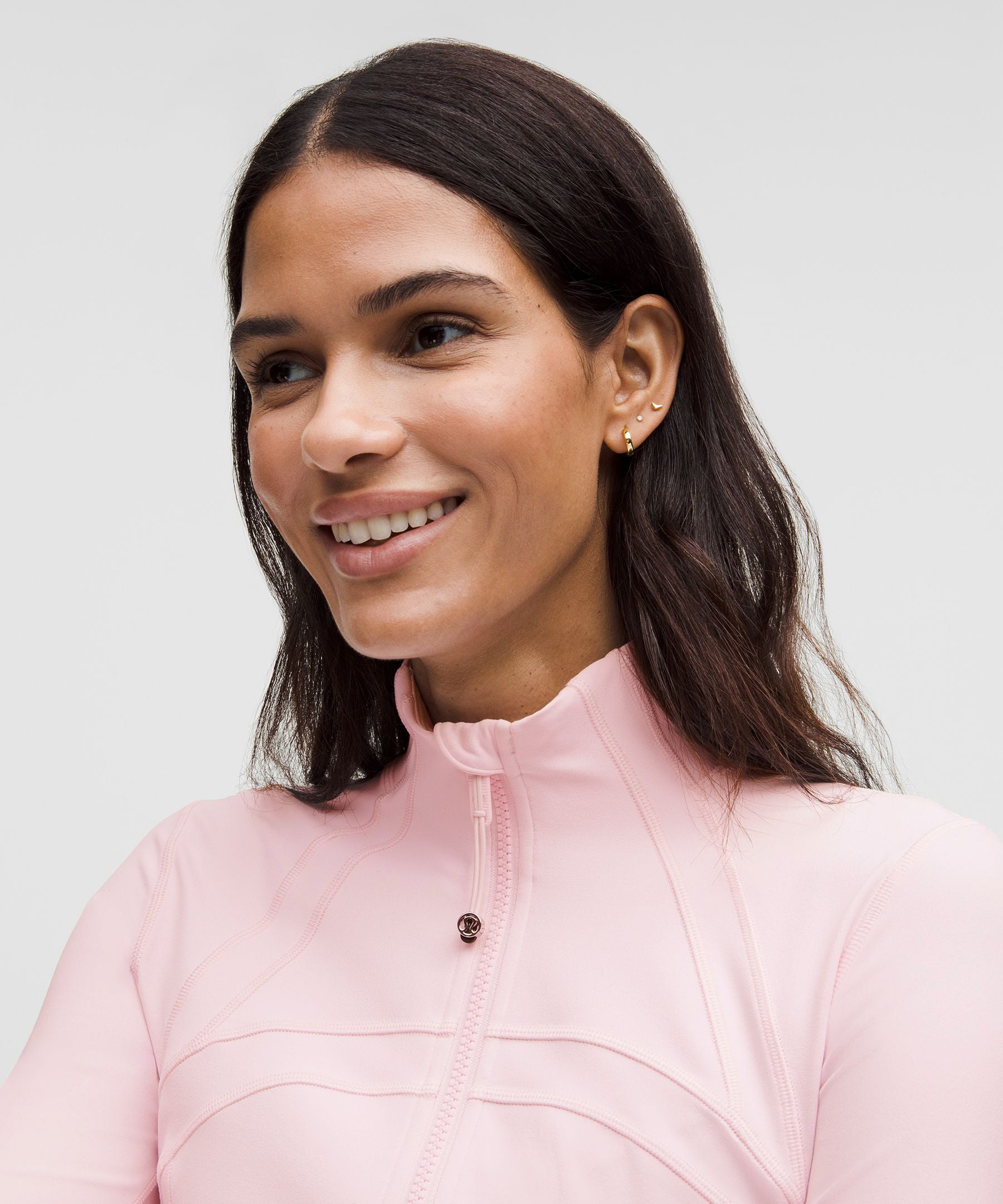 Lululemon Define Cropped Jacket *Nulu Blissful Pink