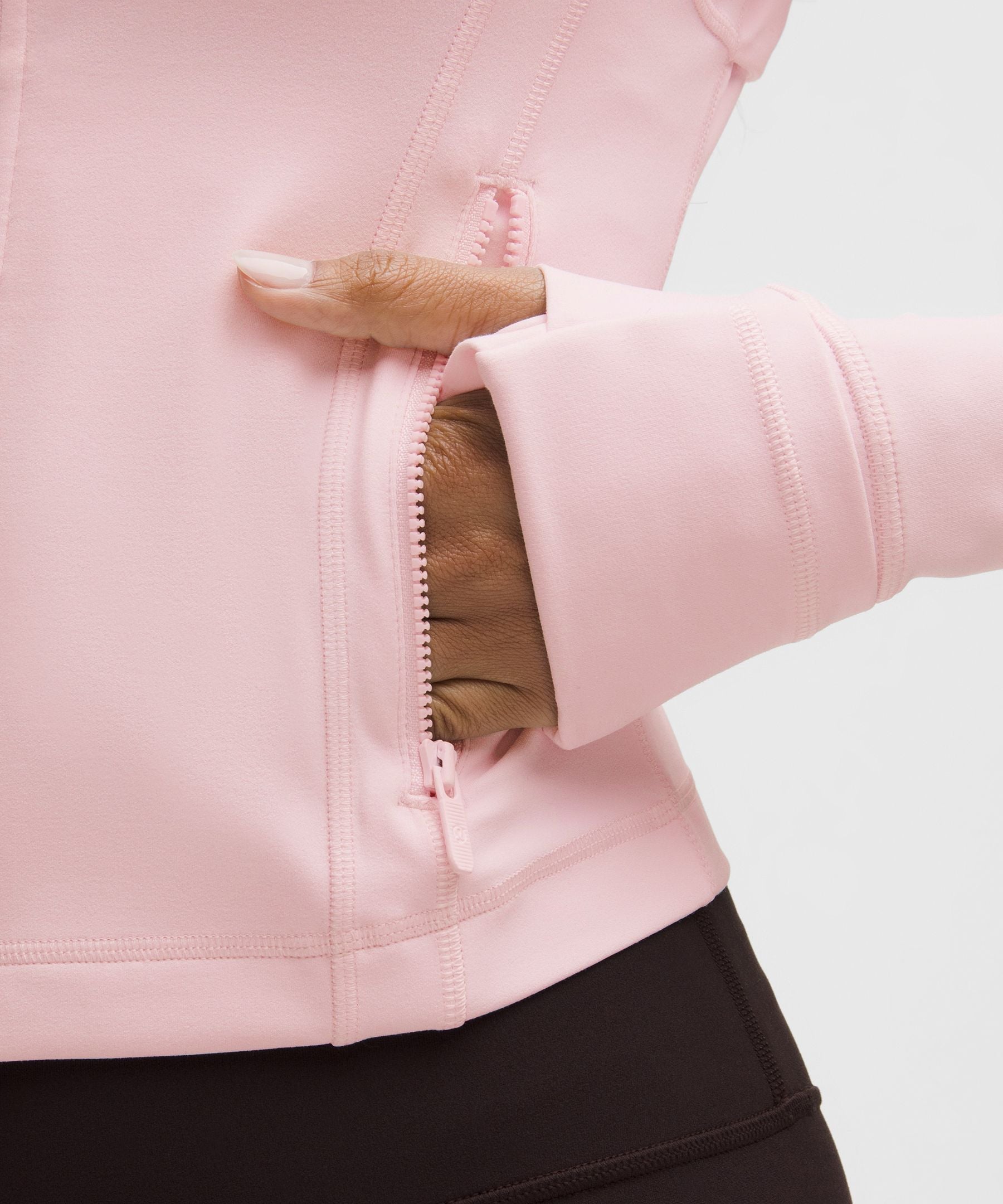 Lululemon Define Cropped Jacket *Nulu Blissful Pink
