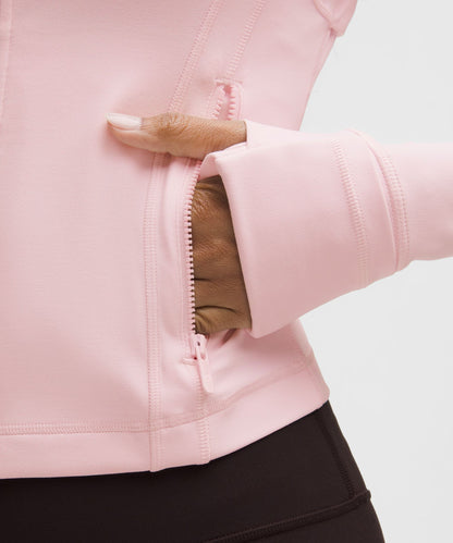 Lululemon Define Cropped Jacket *Nulu Blissful Pink