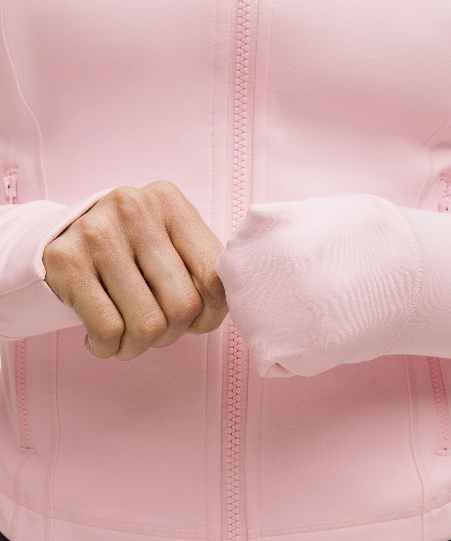 Lululemon Define Cropped Jacket *Nulu Blissful Pink