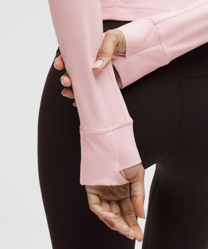 Lululemon Define Cropped Jacket *Nulu Blissful Pink