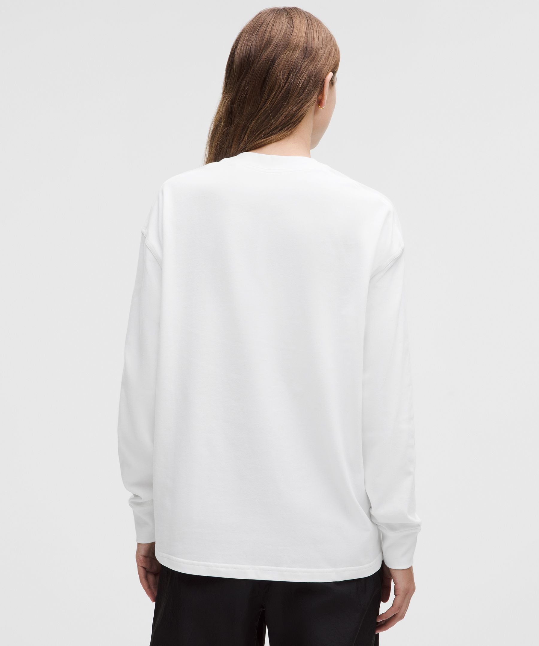 Lululemon Women's Heavyweight Cotton Crewneck Long-Sleeve Shirt