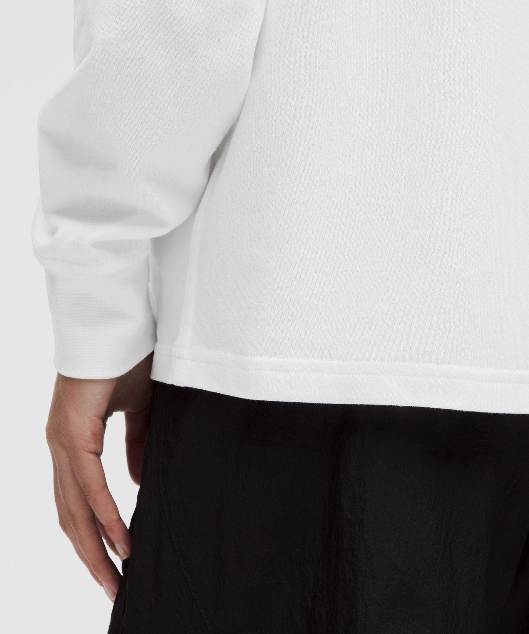 Lululemon Women's Heavyweight Cotton Crewneck Long-Sleeve Shirt