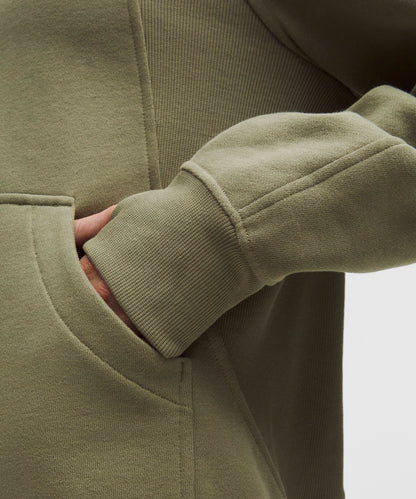 Lululemon Scuba Oversized Funnel-Neck Half Zip *Long Bay Leaf
