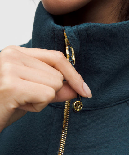 Lululemon Women's Scuba Oversized Funnel-Neck Half Zip *Long