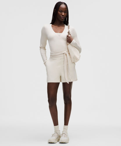 Lululemon Women's Front-to-Back Wrap-Waist Long-Sleeve Shirt