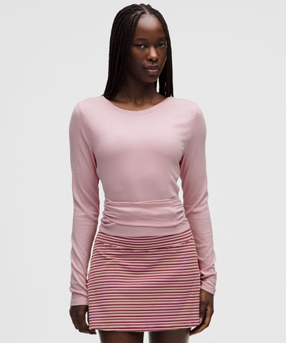 Lululemon Women's Front-to-Back Wrap-Waist Long-Sleeve Shirt