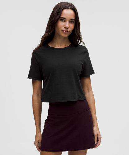 Lululemon Women's Tie-Hem Heavyweight Cotton T-Shirt