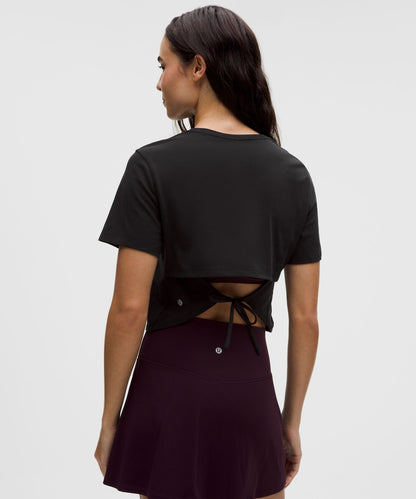 Lululemon Women's Tie-Hem Heavyweight Cotton T-Shirt
