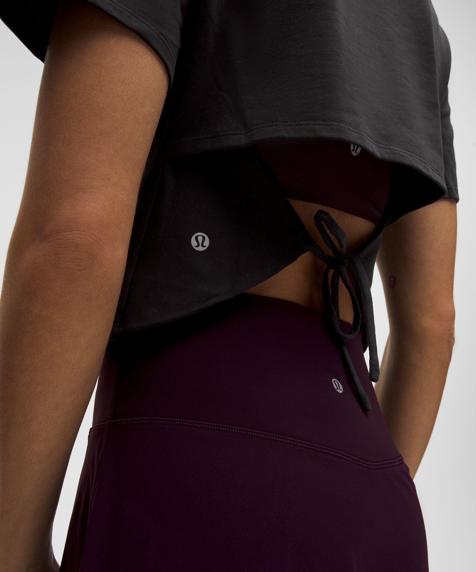 Lululemon Women's Tie-Hem Heavyweight Cotton T-Shirt