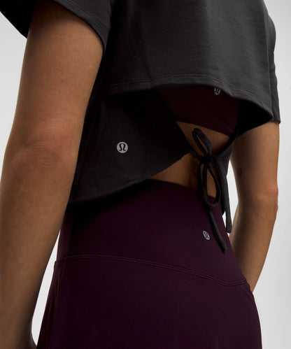 Lululemon Women's Tie-Hem Heavyweight Cotton T-Shirt