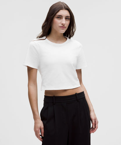 Lululemon Women's Tie-Hem Heavyweight Cotton T-Shirt