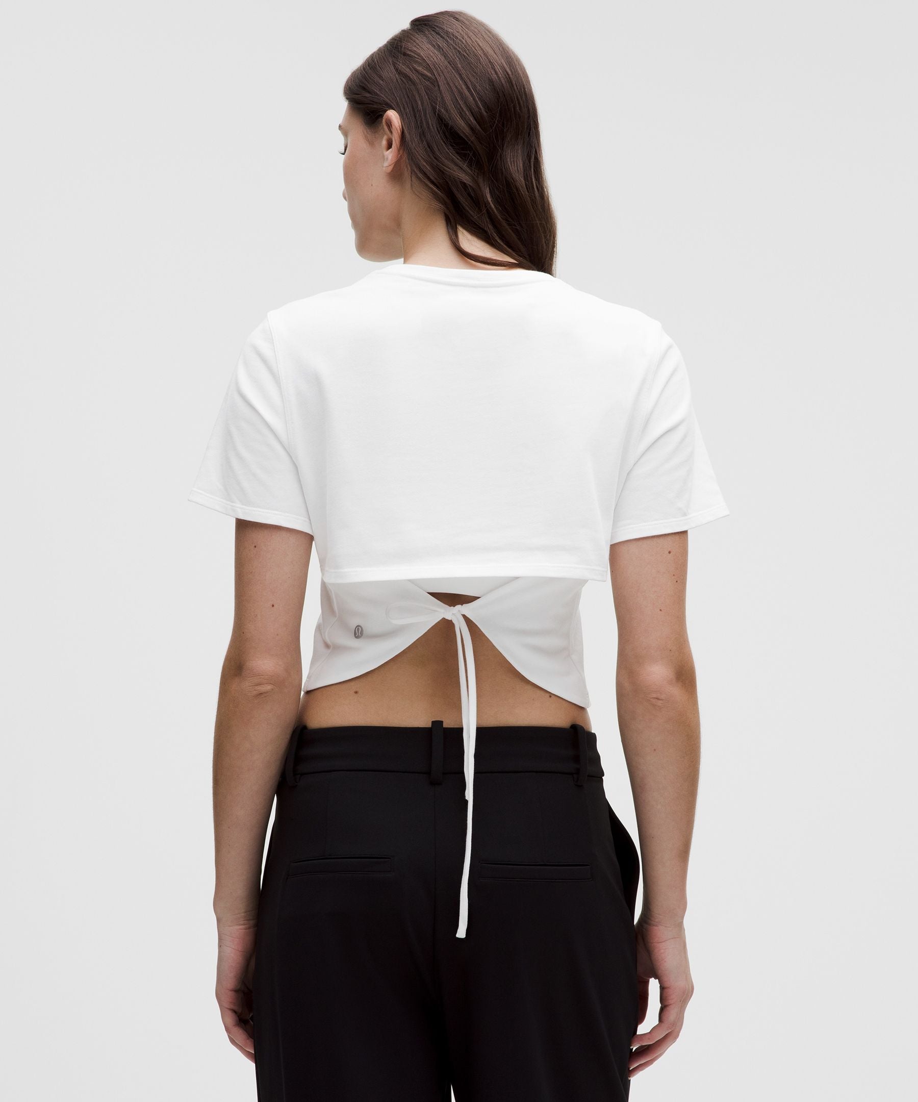 Lululemon Women's Tie-Hem Heavyweight Cotton T-Shirt