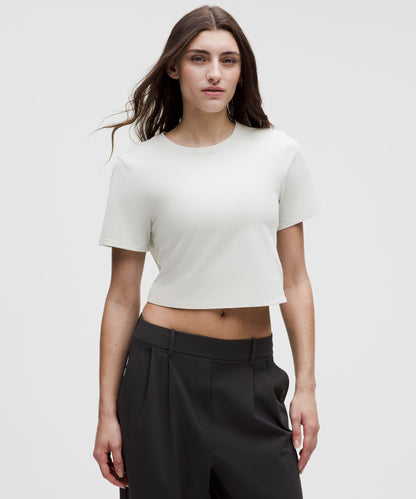 Lululemon Women's Tie-Hem Heavyweight Cotton T-Shirt