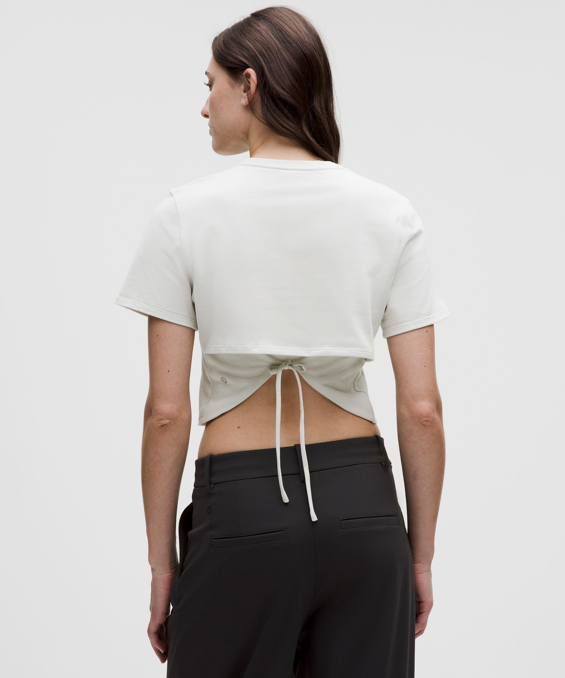 Lululemon Women's Tie-Hem Heavyweight Cotton T-Shirt