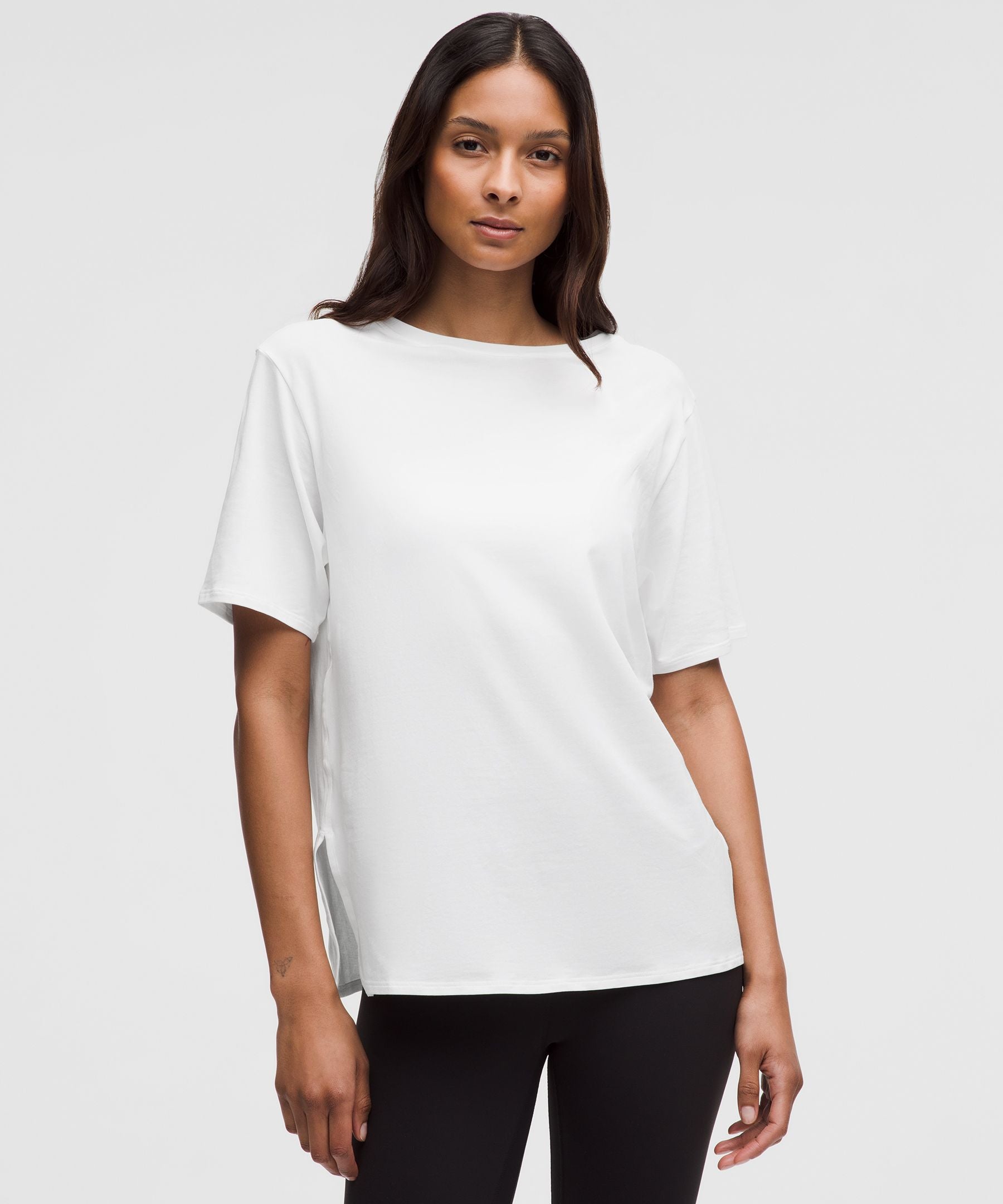 Lululemon Women's Relaxed-Fit Boatneck T-Shirt