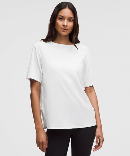 Lululemon Women's Relaxed-Fit Boatneck T-Shirt