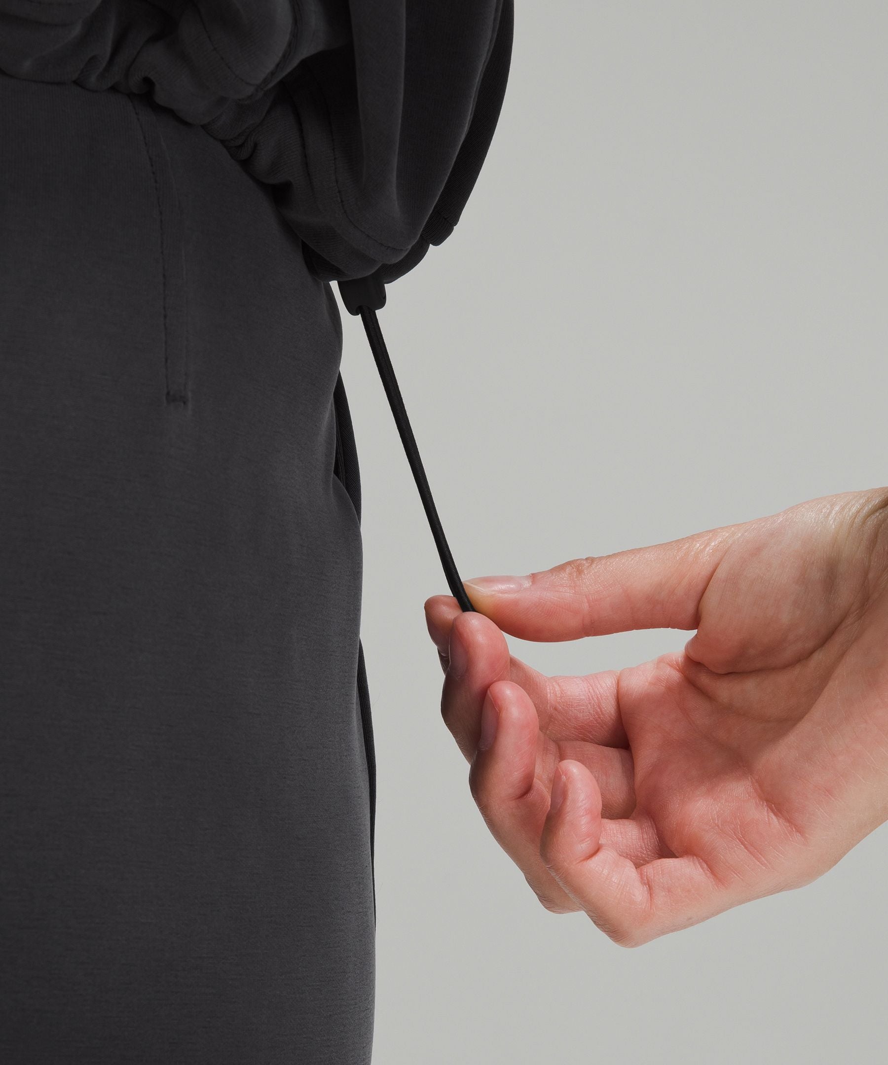 Lululemon Brushed Softstreme Half Zip Black