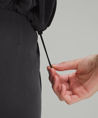 Lululemon Brushed Softstreme Half Zip Black