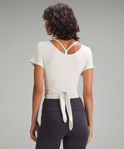 Lululemon Women's Adjustable Ties Short-Sleeve Shirt