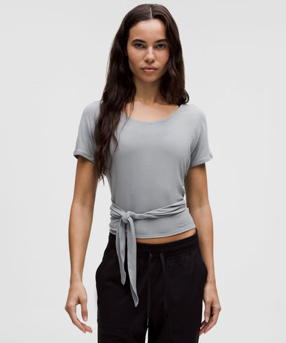 Lululemon Women's Adjustable Ties Short-Sleeve Shirt