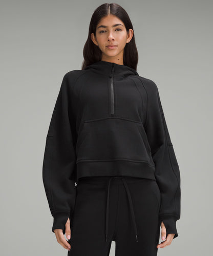 Lululemon Scuba Oversized Half-Zip Hoodie Black