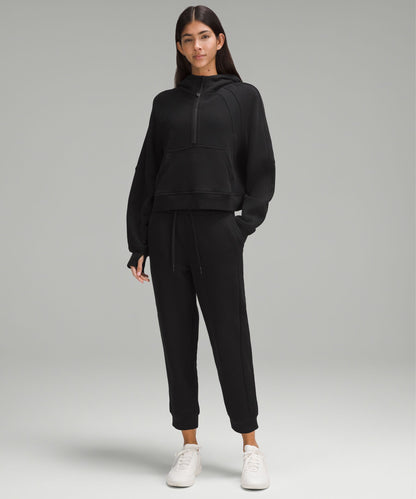 Lululemon Scuba Oversized Half-Zip Hoodie Black