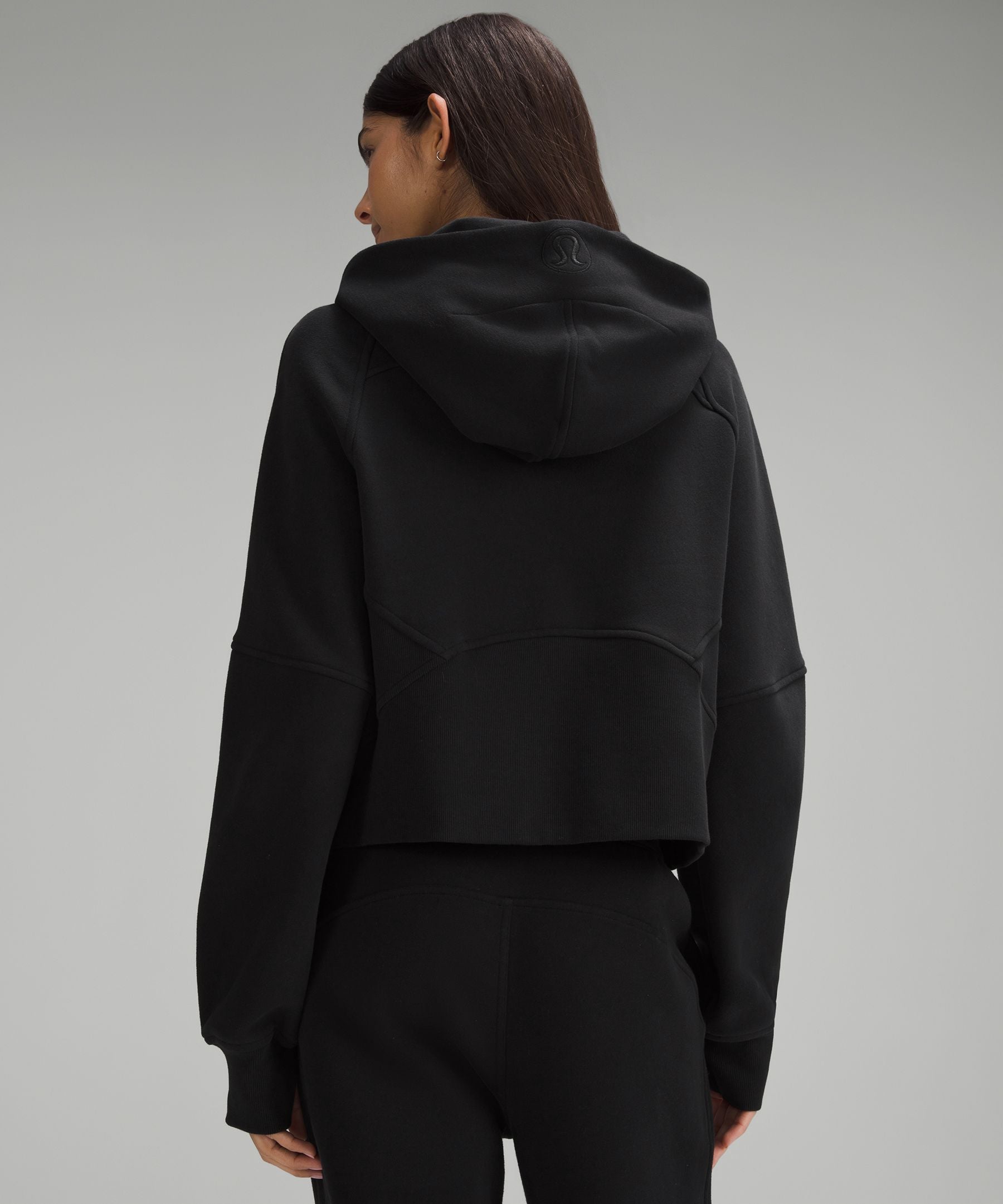 Lululemon Scuba Oversized Half-Zip Hoodie Black