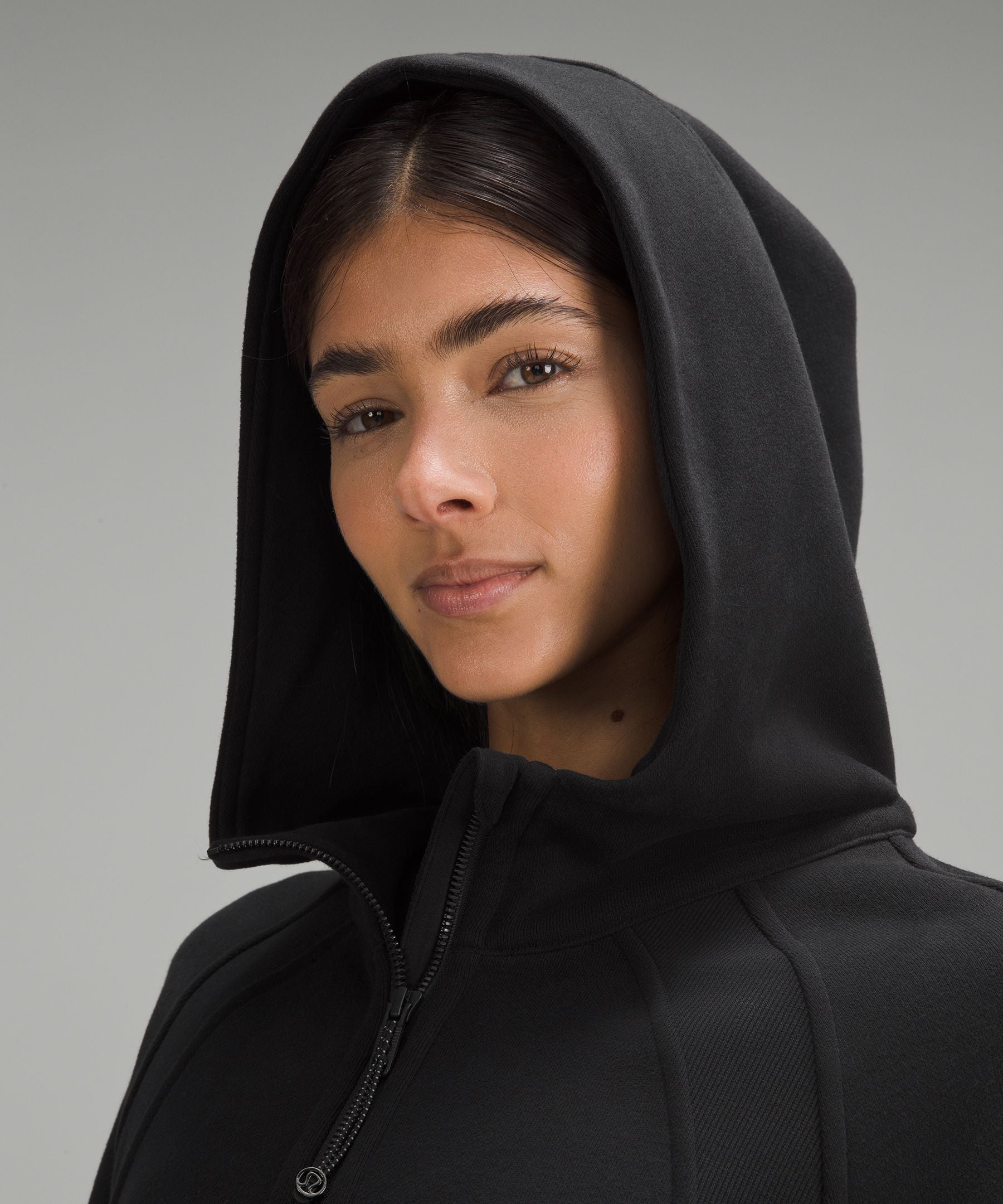 Lululemon Scuba Oversized Half-Zip Hoodie Black