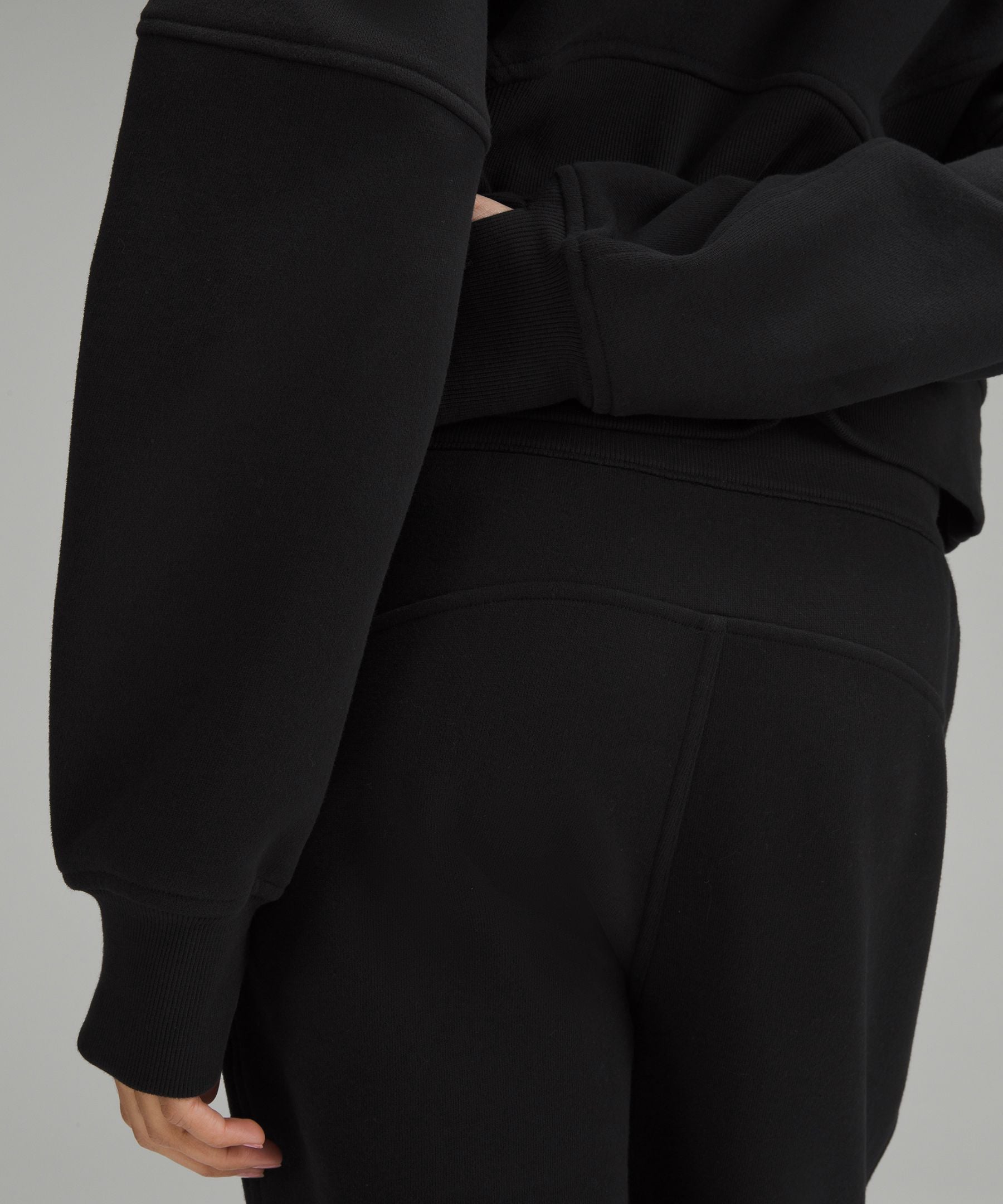 Lululemon Scuba Oversized Half-Zip Hoodie Black