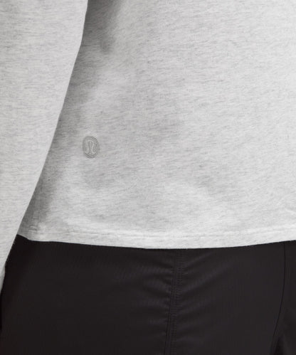 Lululemon Women's Organic Cotton Crewneck Long-Sleeve Shirt