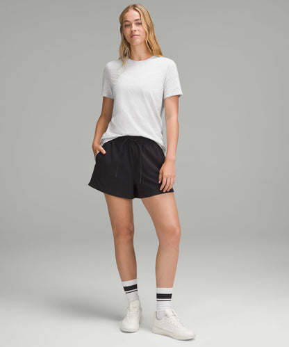 Lululemon Women's Organic Cotton Straight-Hem Crewneck T-Shirt