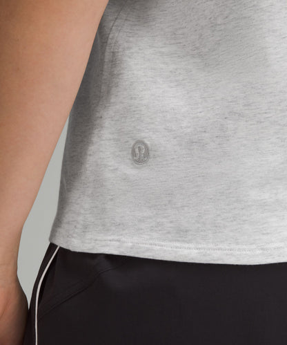 Lululemon Women's Organic Cotton Straight-Hem Crewneck T-Shirt