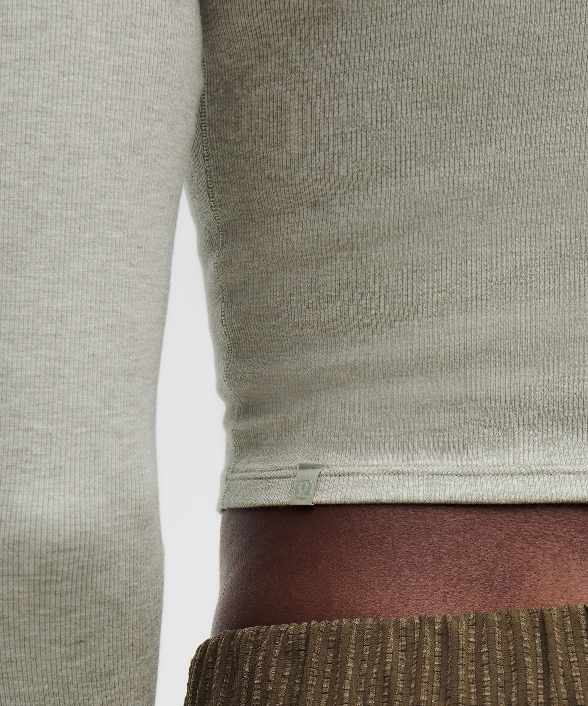 Lululemon Women's Hold Tight Straight-Hem Cropped Long-Sleeve Shirt