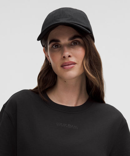 Lululemon Women's Relaxed-Fit Cotton Jersey T-Shirt *Wordmark